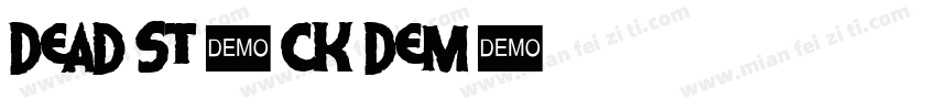 Dead Stock Demo字体转换